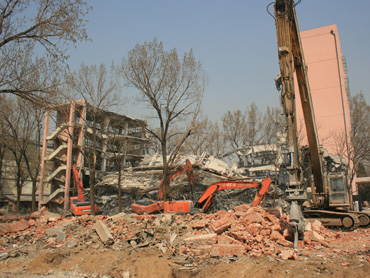北京市朝陽區百子灣路8號院及10號院附屬物拆除處置工程